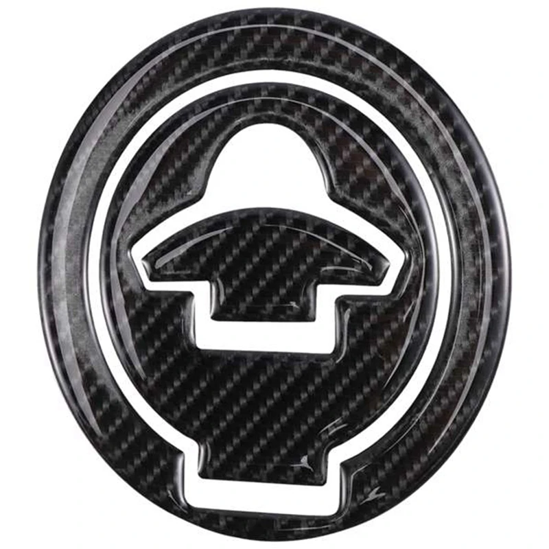 Motorcycle Carbon Fiber Fuel Tank Cover Sticker Decal For YAMAHA YZF-R3 R25 R15 MT-03 Gas Cap Protection Sticker