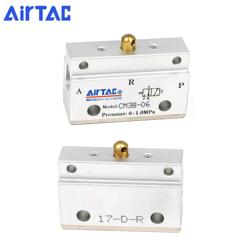 Picture 7: AirTAC CM3B05 CM3B06 CM3B08 3/2 Way Basic Type Pneumatic External Control Mechanical Valve