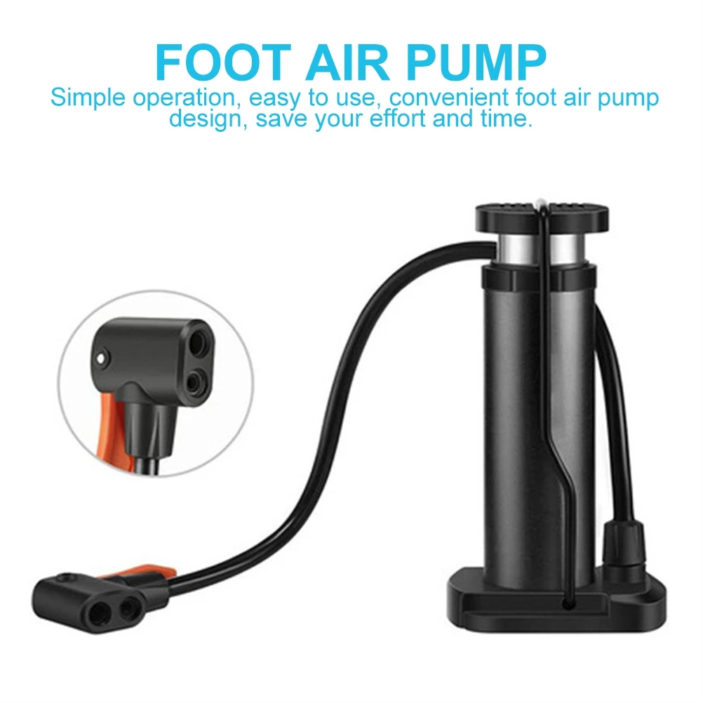 

Pump Aluminum Alloy Inflator for Bike Tyres Motorcycle Balloons Cycling Trip Home Durable Practical Design High