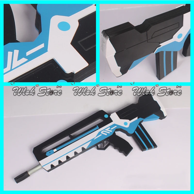 Blue Archive Cosplay Weapon Gun Prop Itinose Asena Cosplay Wig Halo Headwear Halloween Party Roleplay Accessories Bunny Girl Ear