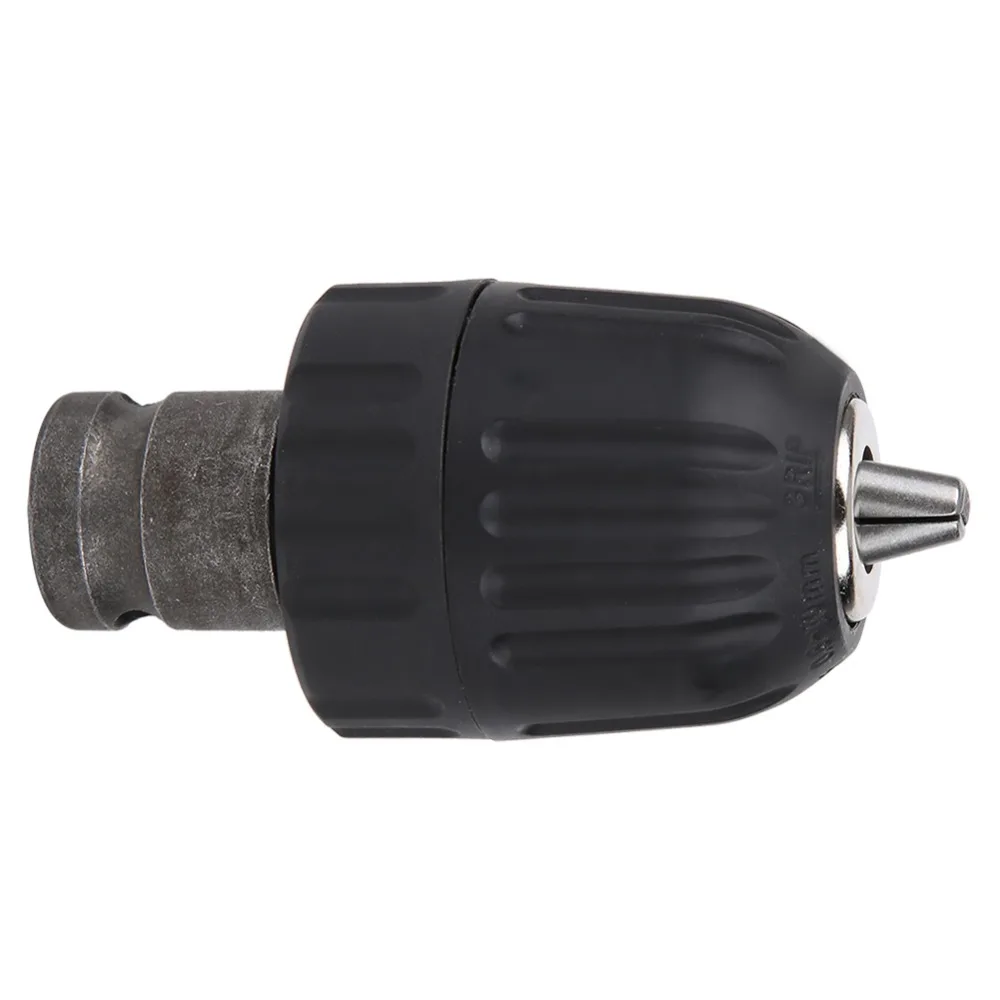 Keyless Self Tightening Chuck Self Locking Adapter Included Keyless Drill Chuck Drill Conversion Power Tool Accessories