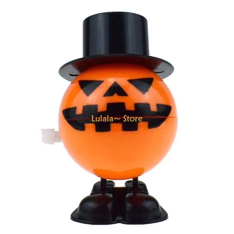 Y4QA Cartoon Clockwork Halloween Toy Plastics Windup Toy Kindergarten Gift