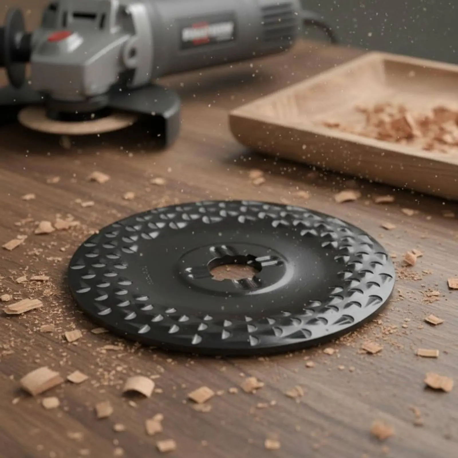 

Carpentry Rasp Disc Quick Chip Removal Wood Shaping Disc Angle Grinder Carving Wheel High-Strength Metal Power Tool Accessory