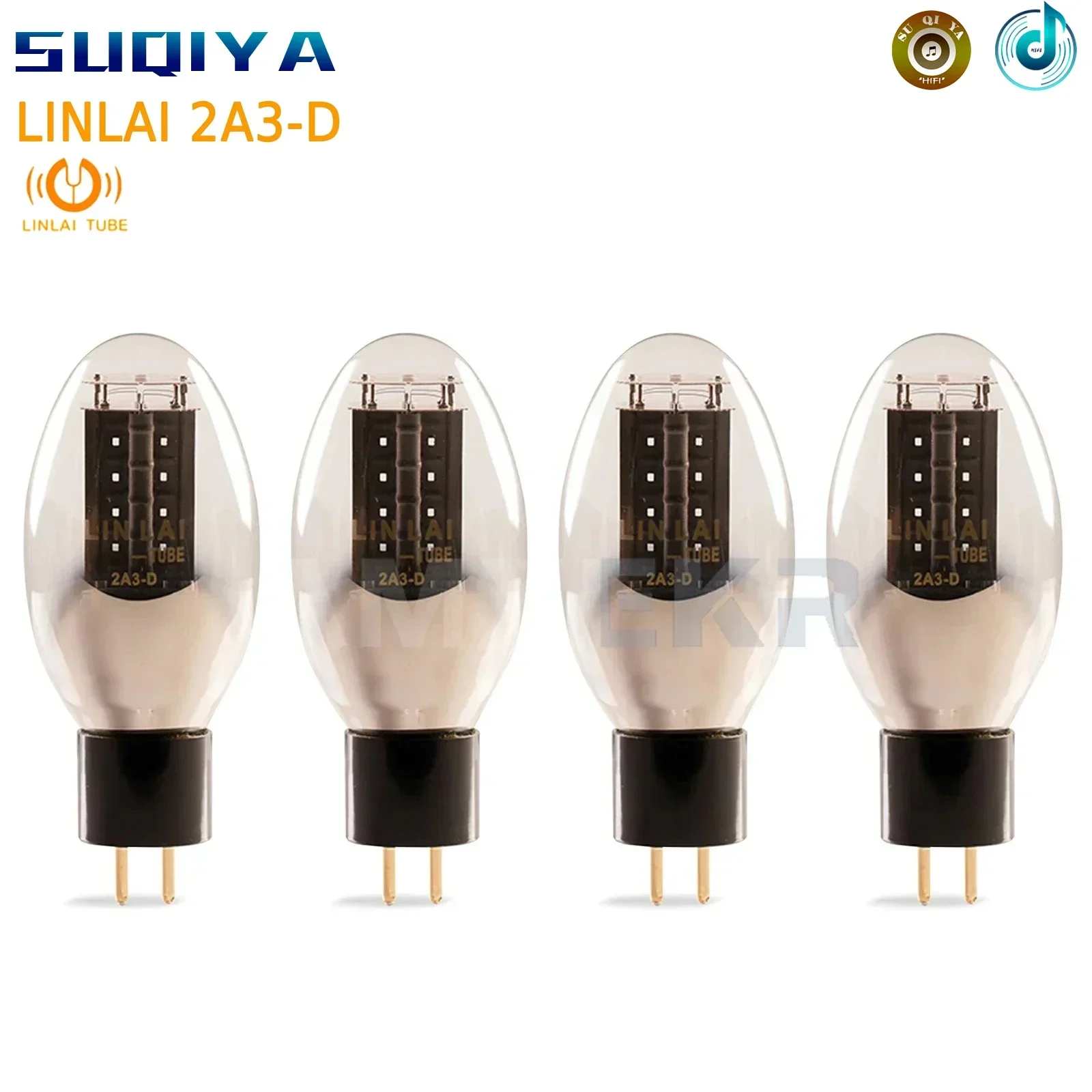 

SUQIYA-LINLAI 2A3-D 2A3D Vacuum Tube Replaces 2A3C 2A3B WE2A3 2A3T 2A3 HIFI Audio Valve Electronic Tube Amp DIY Matched Quad