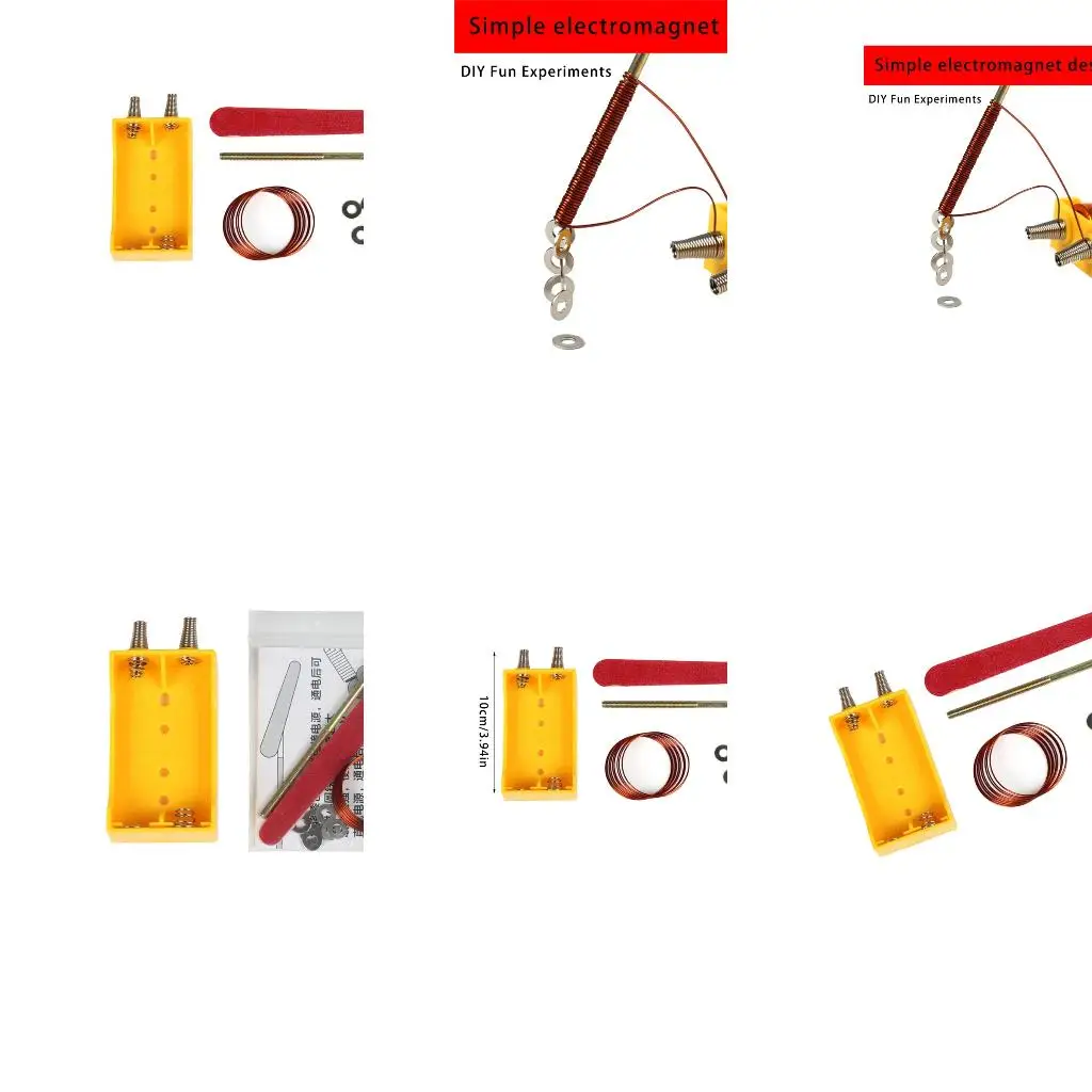  DIY Electromagnetics Kits Science Learning Tool Physics Educational Toy School Laboratory Equipment For Children
