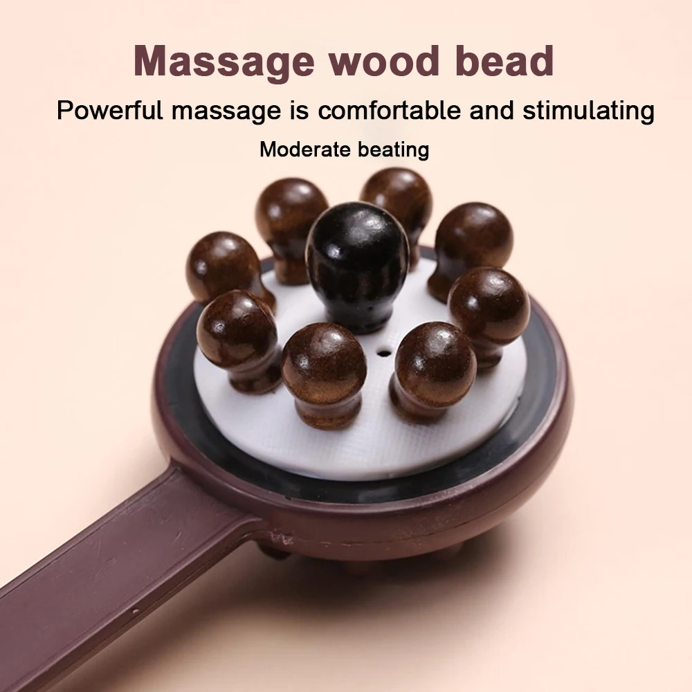 Double head Handheld Massage Hammer Meridians shoulder and neck back Massage Hammer leg Relaxing Health Hammer Massage Equipment