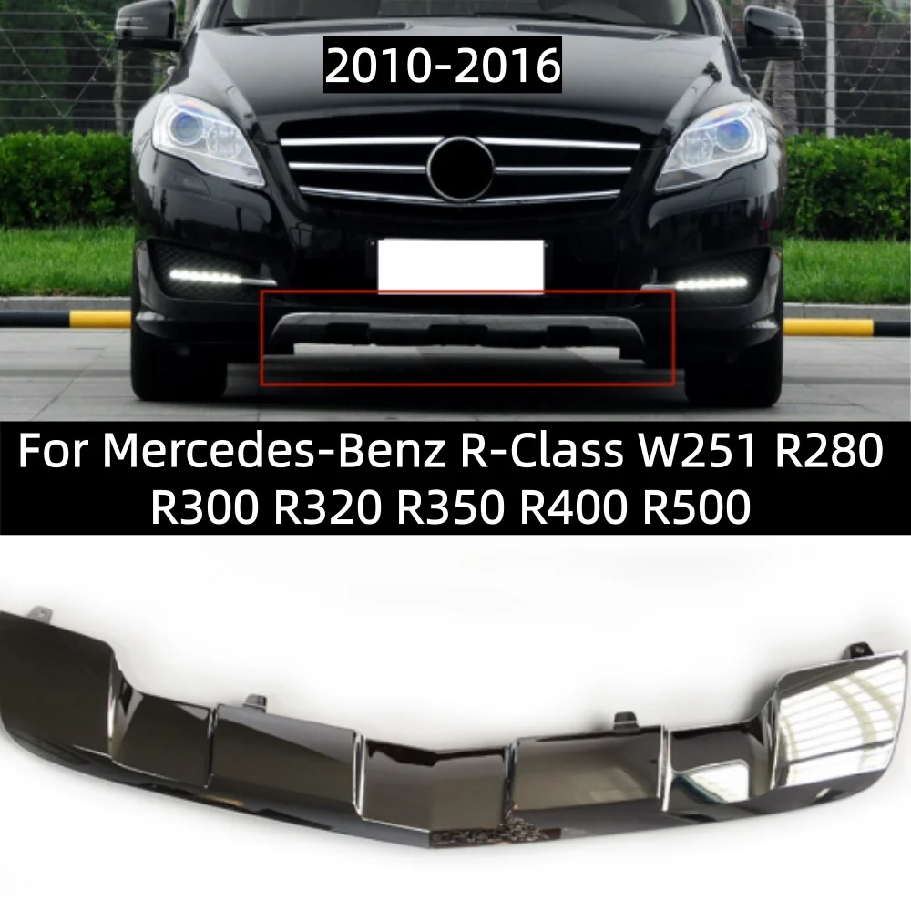 

Front bumper electroplating decorative strip For Mercedes-Benz R-Class W251 R280 R300 R320 R350 R400 R500 2010-2016