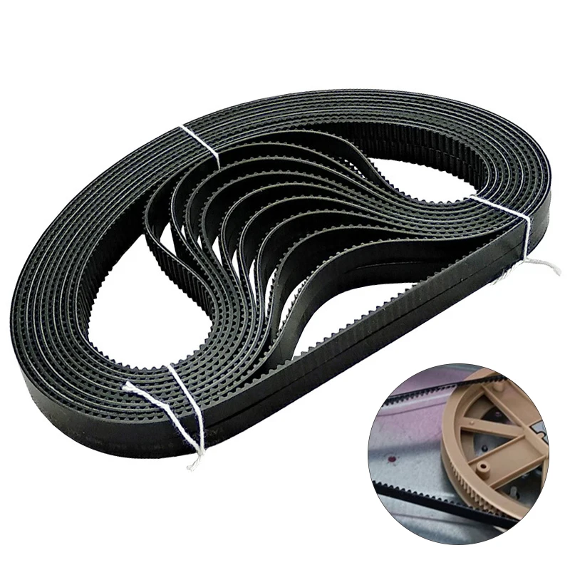 140/173/179/190 Teeth Breadmaker Conveyor Belts bread machine belts Bread Maker Parts 420-570mm Kitchen Appliance Accessories