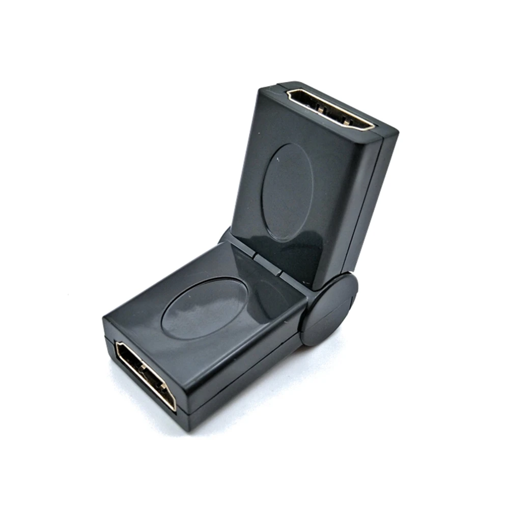 HDMI Adapter HDTV compatible with the nut rotary angle of 1.4 degree L-type extension HDMI version