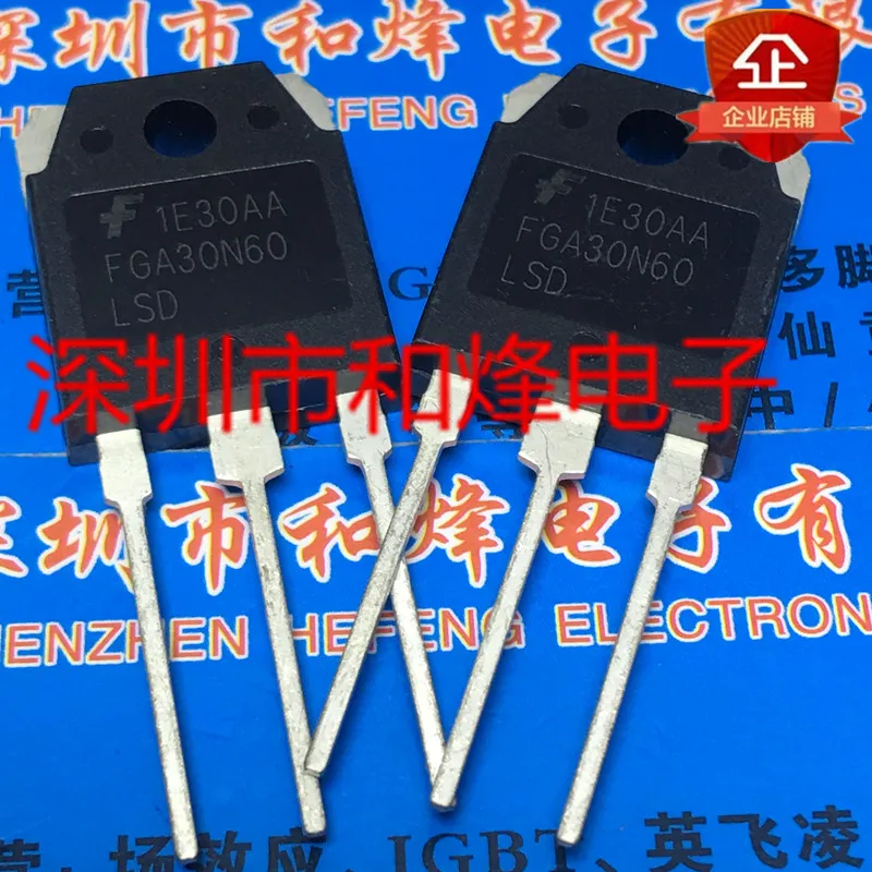 5PCS-10PCS FGA30N60LSD TO-3P 600V 30A NEW AND ORIGINAL ON STOCK