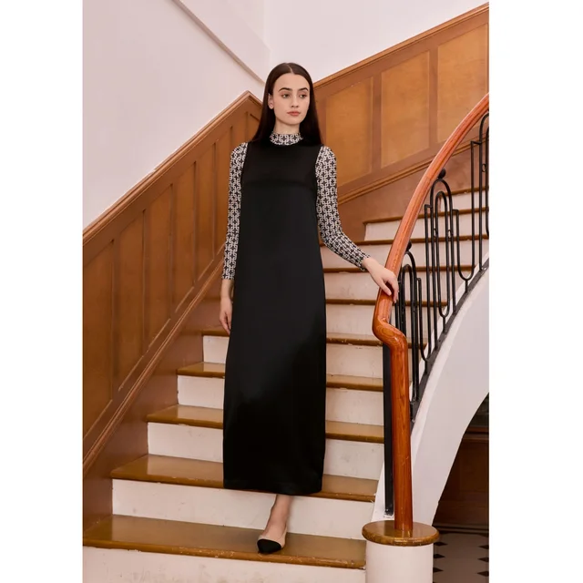 AP Women 2026 Autumn and Winter New Printing Mesh Modal Shirt and High Quality Acetate Fabric Maxi Dress Lady Knitting Vest