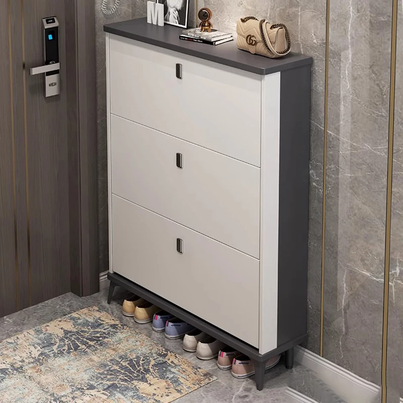 Полка, экономия места, шкаф для обуви, ящик для входа, вертикальный деревянный шкаф для обуви, организованный уголок, мебель для прихожей Zapatero Mueble