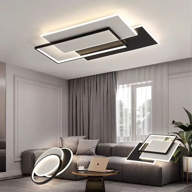 

New Minimalist Ultra-thin Ceiling Light Home Decor Lighting for Bedroom Living Room Modern Full Spectrum Ceiling Lamps Main Lamp