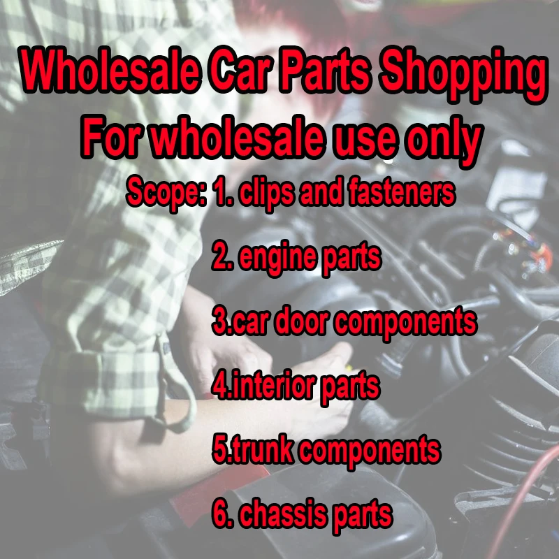 Car Parts Are Generally Only For Wholesale Payments; You'll Need To Discuss The Actual Products With The Seller.