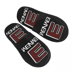 Eminem Rapper Rap God Home Cotton Slippers Non-slip Old School Music Soft Memory Foam Slides Living Room