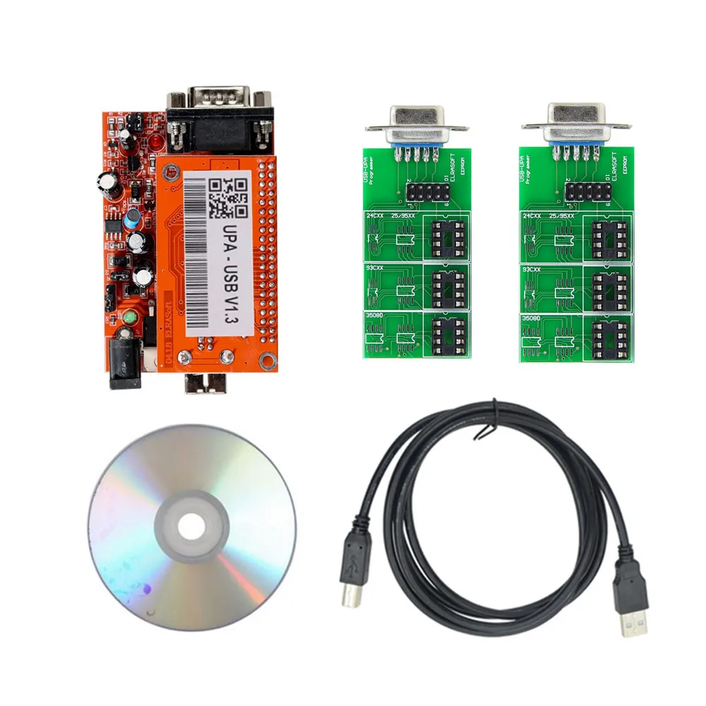 UPA Programmer V1.3 UPA-USB Eeprom Adapter Read Write 23Cxx 24CXX 25/95XX 35080 UPA USB V1.3 ECU Programmer