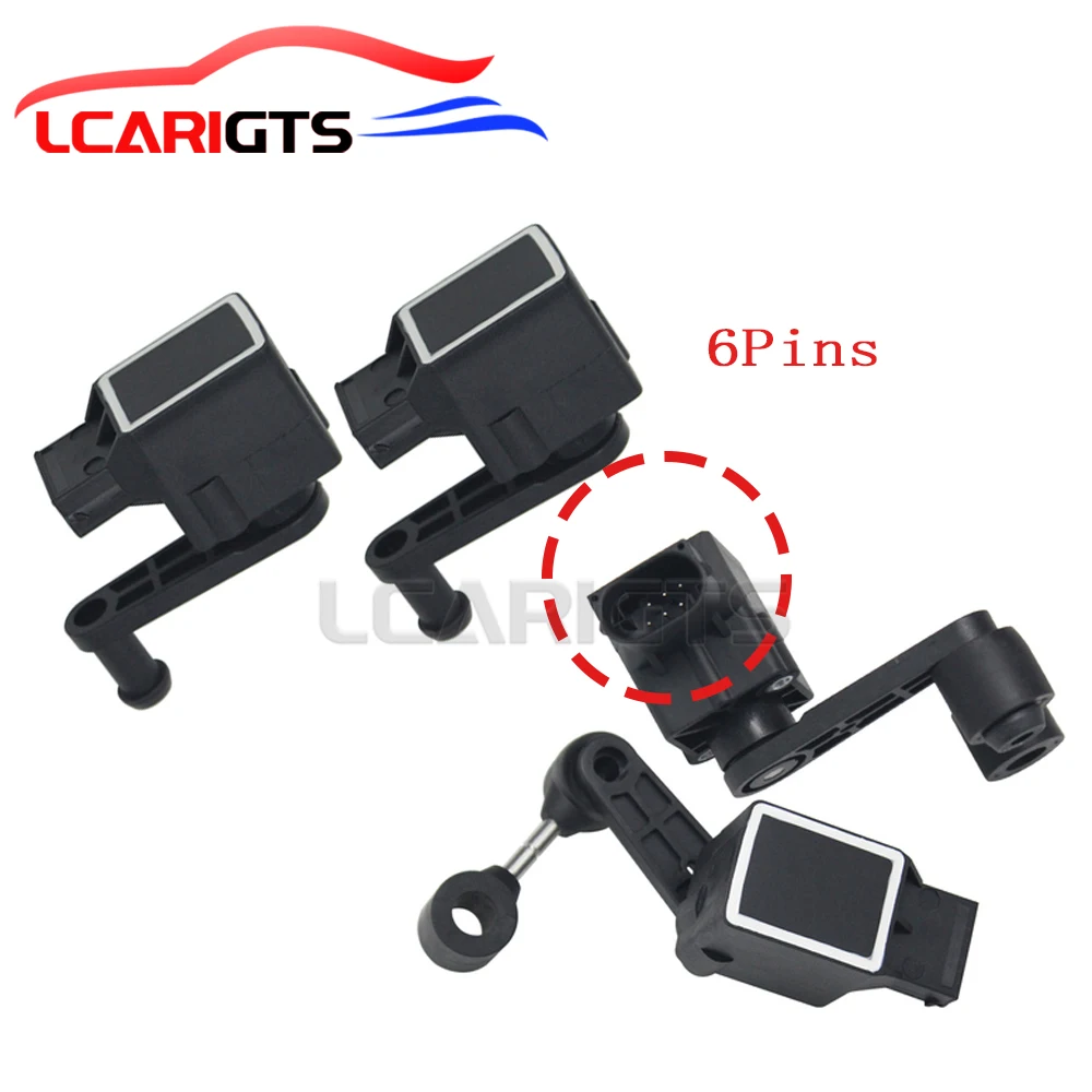 

1Set Front & Rear 6-Pins Height Level Sensor For Jaguar XJR XJ8 X350 2004-2009 C2C2254/C2C2256/C2C2242/C2C2253/C2C35586/C2C40510
