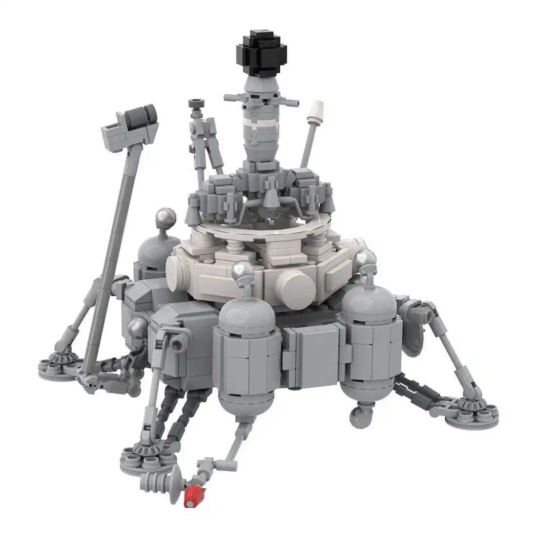

Custom MOC-124897 Luna MSRV Collection 1:20 (Soviet Moon Sample Mission) 728PCS