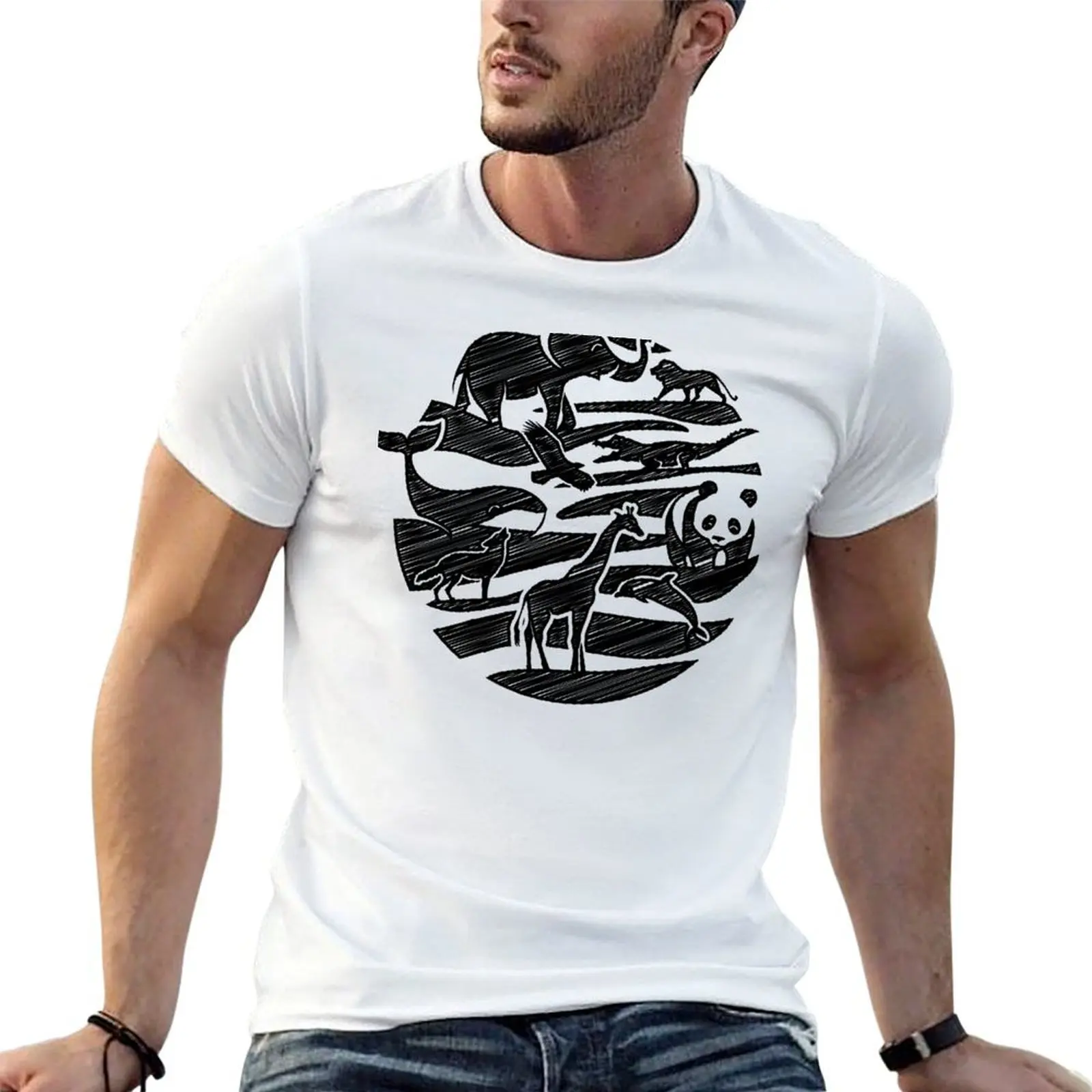 cotton man T-Shirt Wilderness shirt graphic t shirts high mens shirts t t for quality