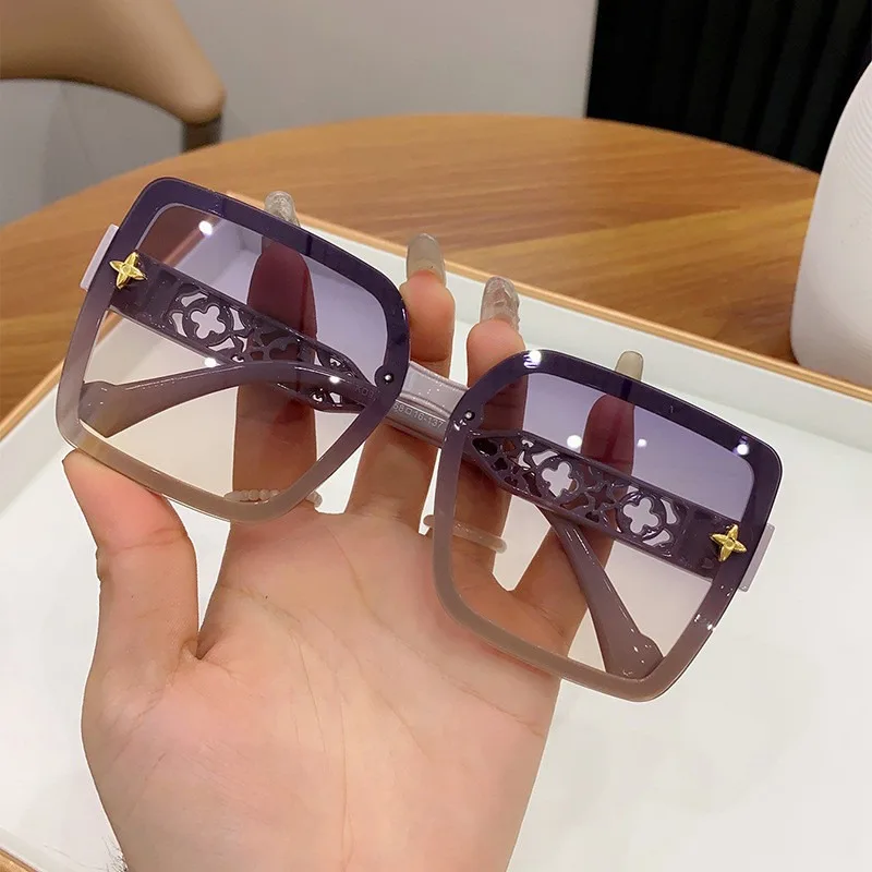 

New Women Fashion Square Sunglasses Luxury Women Brand Sun Glasses Vintage Lady UV Protective Eyewear UV400