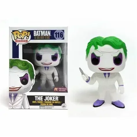 Funko POP Отряд самоубийц Харли Квинн Джокер 273 #   Виниловая фигурка, Коллекционная модель, игрушки для детей, подарок на день рождения