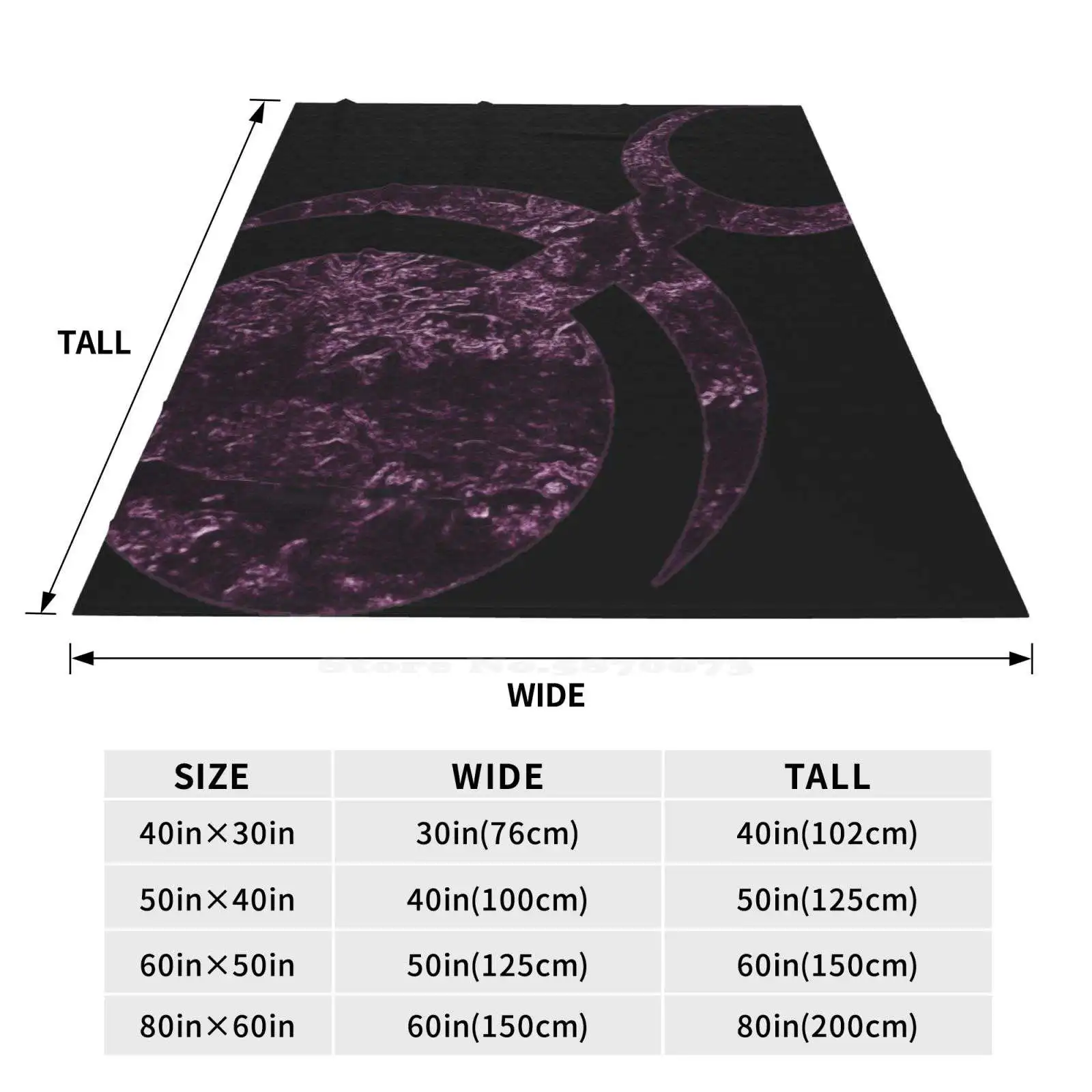 Slaanesh - بسيط بسعر منخفض، طباعة جديدة، بطانية دافئة ناعمة على الموضة، الإمبراطور Slaanesh Dark Eldar Rpg Tabletop Fulgrim #4