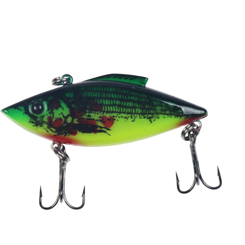 

6cm12g Hard VIB Fishing Lure Plastic Artificial Wobblers for Bass Trout Pike Wobblers Balance System Plastic Fishing Tackle