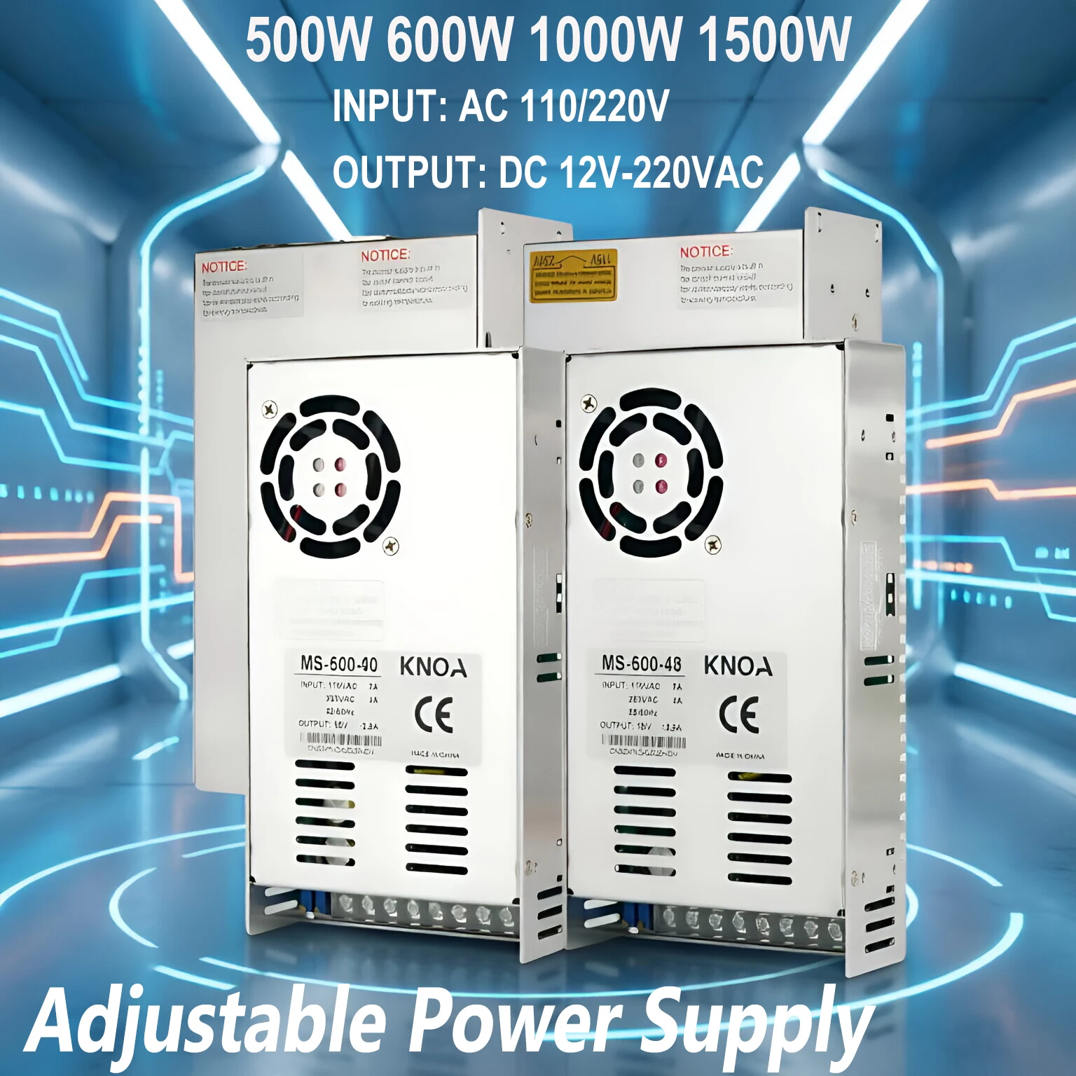 500W 600W 1000W 1500W Adjustab - 3D Printer Power Supply review and price