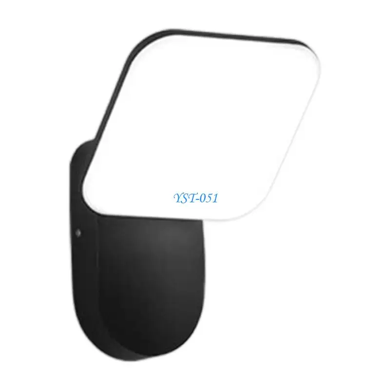 

E15A Aluminum Outdoor Lamp with Motion Outdoor Garden Light External Wall Corridors Road Lighting Bright Aisle Light