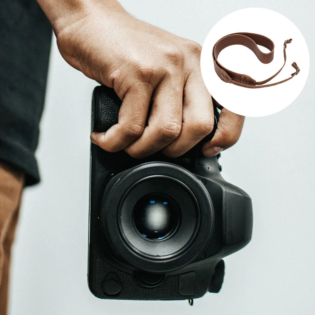 

Camera Shoulder Strap Double Sided Belt Adjustable Photography Accessories For DSLR LightweightWide Contact Area Reduce