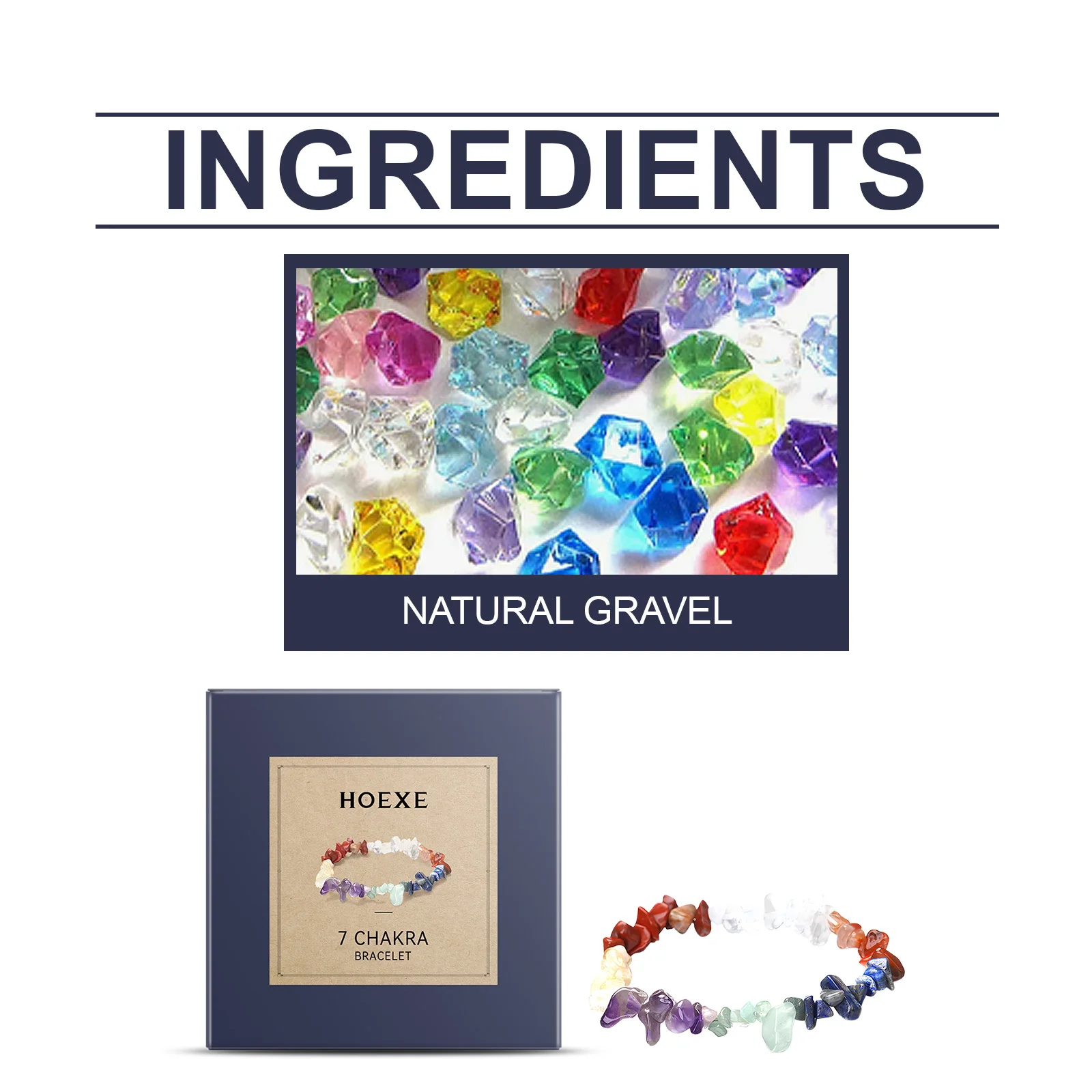 سوار بسبعة ألوان، مجوهرات بسيطة بسبعة ألوان، خرز حجري، عجلة، سوار خرز اليوغا. #4