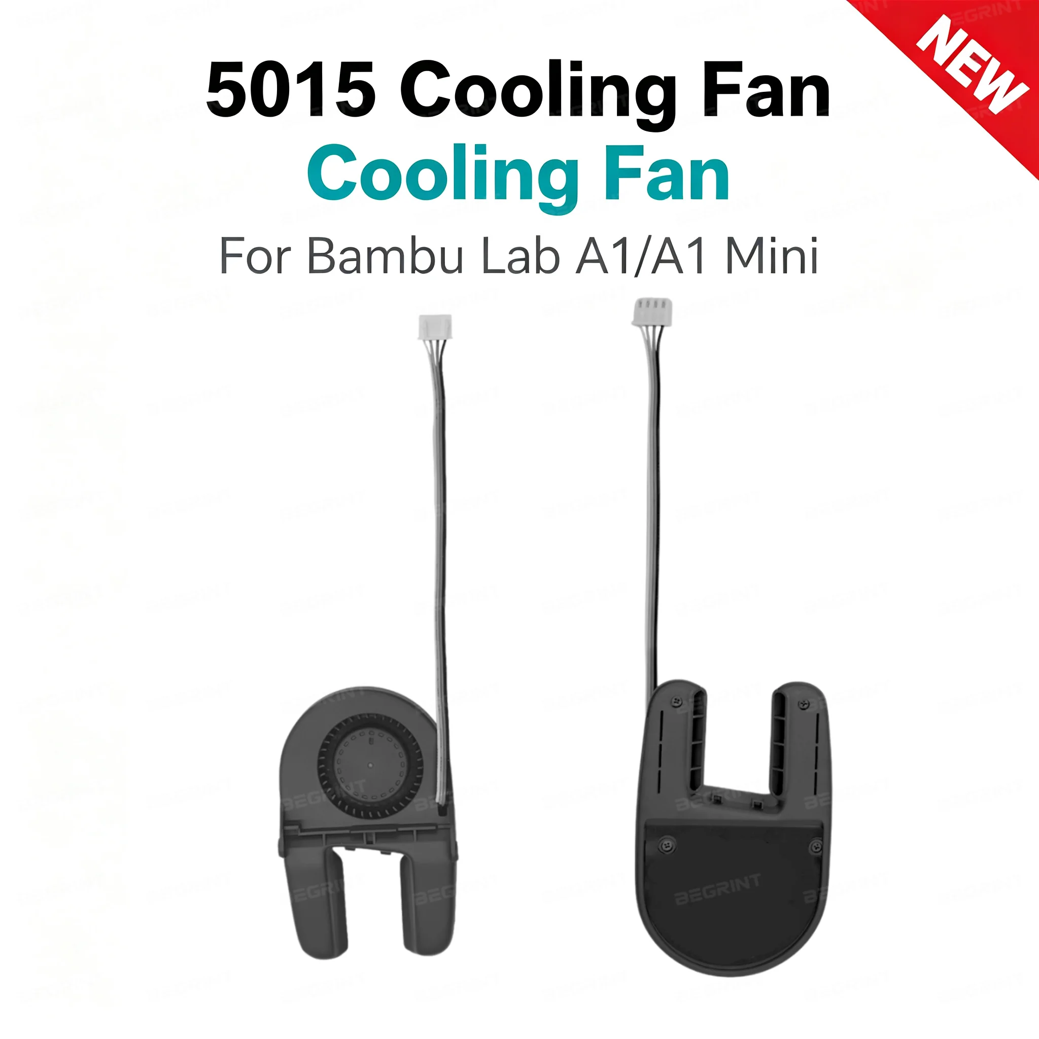 For Bambu Lab A1 Mini A1 Cooling Fan DC 24V 5015 Component Cooling Fan Complete Assembly For Bambulab A1 / A1 mini 3D Printer
