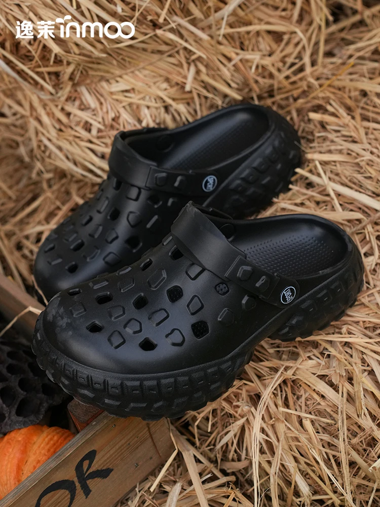 Chunky Platform Clogs Sandals Women Summer Soft Thick Bottom Beach Shoes Woman Slide Non Slip EVA Wedge Slippers