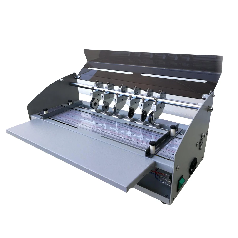 

QK-H500 cheap price electric 460mm paper creasing and perforating cutting machine