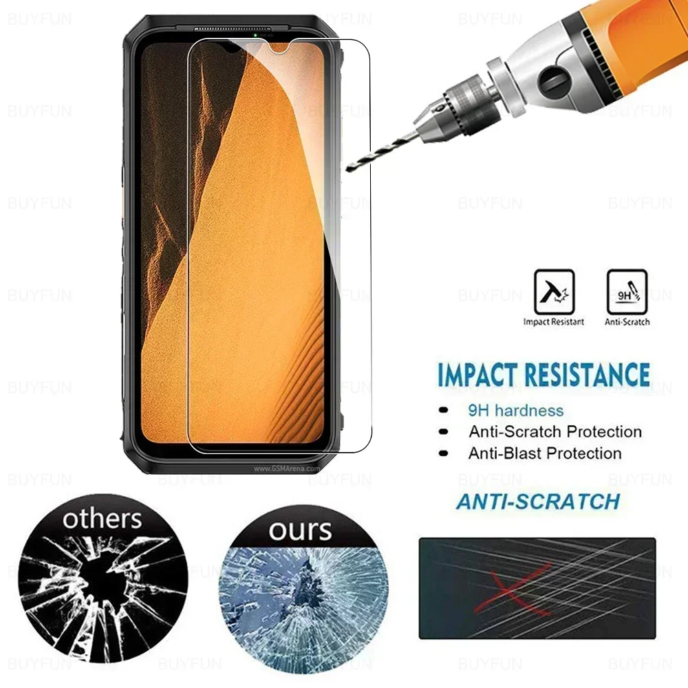 3 uds vidrio templado para Ulefone Power Armor 19 19T 18 21 4G Protector de pantalla Armor19 T Armor18 Armor21 HD película protectora
