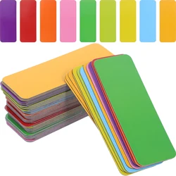 72pcs Magnetic Dry Erase Labels Magnetic Memo Plate Tags Writable Refrigerator Magnet Tags Card Name Plate Tags