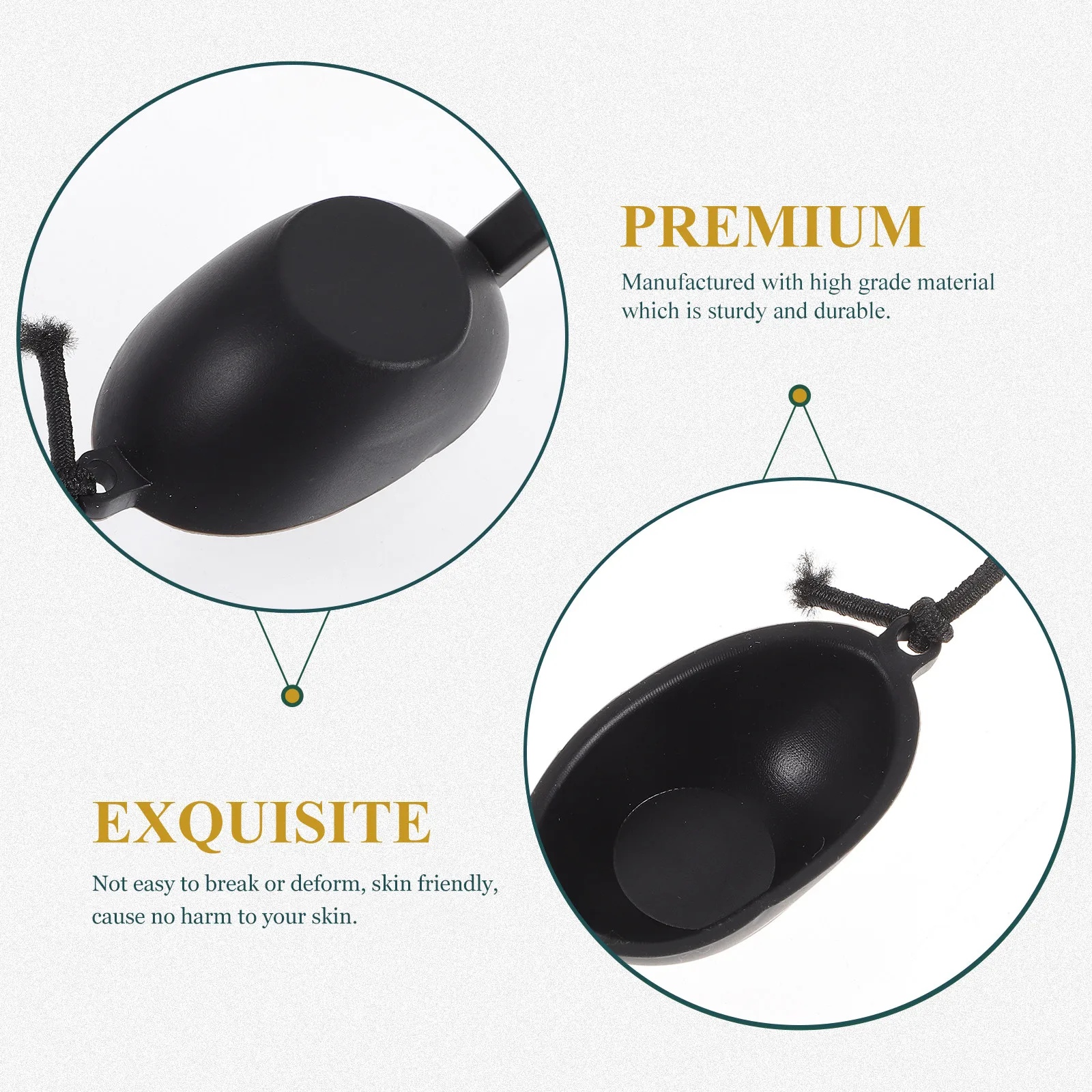 5Pcs Protection Eye Patch Shade for Skin Care Beauty Machine LED Light Safety Eye Protector Goggles Cover