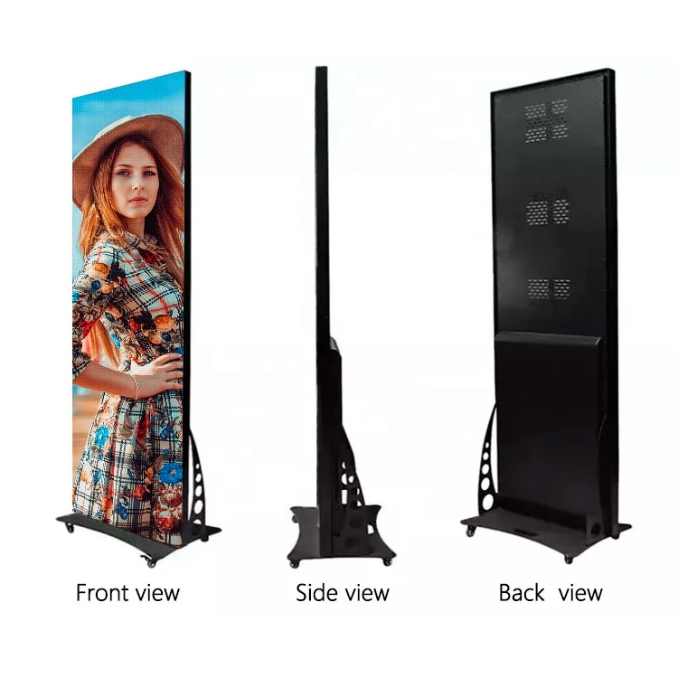 

2025 Newest Customized Billboard Advertising P2.5 Digital Led Poster Display for Retail Store Bank Bar School Company