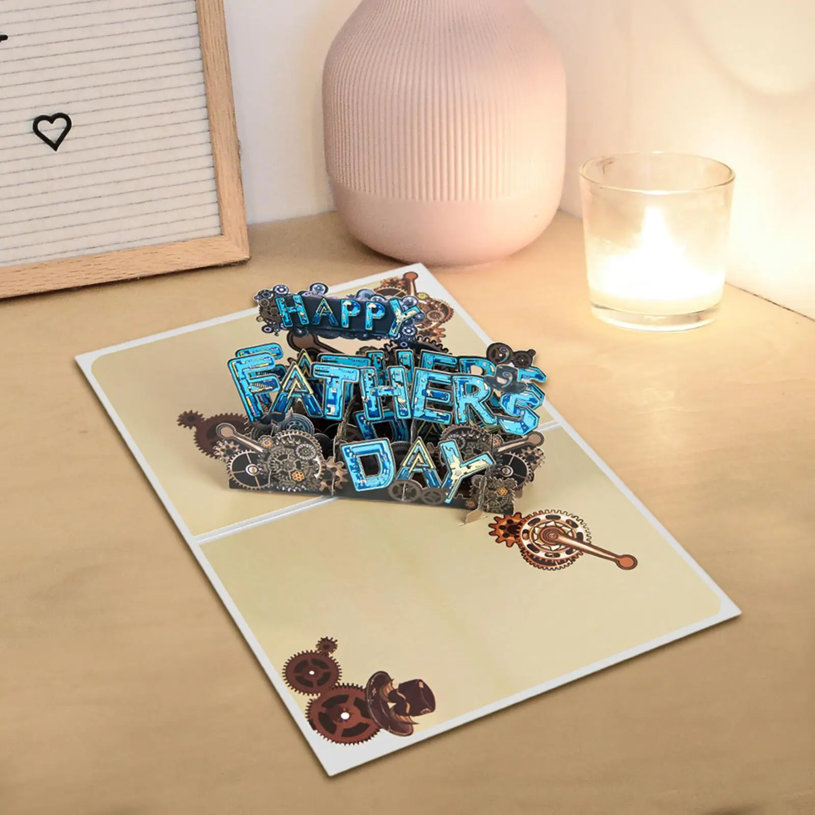 Father's Day Card Fathers Day Gifts Valentine's Day Card Thank You Card Birthday Card for Grandfother Papa Dad Daddy from Kids