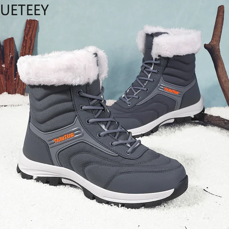 Mens Boots Men's Winter Boot Comfortable Men Biker Non-slip Snow Fashionably Simple Easygoing Motorcyclist New Arrival Hot Sale