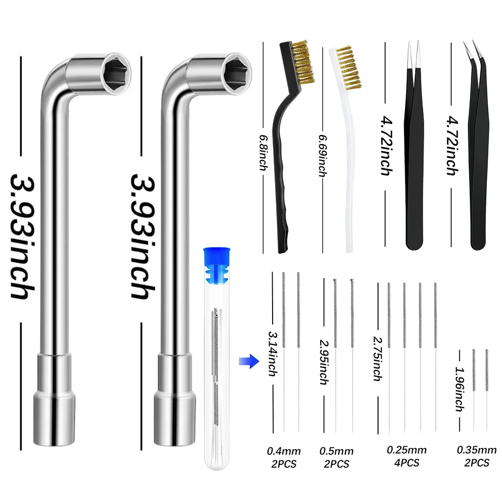 Mehrere Modelle 3D-Drucker Werkzeugset Trimm-Messer Schaber Reinigungsnadel Pinzette Zange Entgratungsset DIY 3D-Druck Werkzeuge – Detail 2