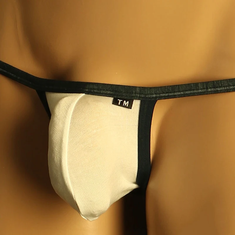 Slip in cotone mutande comode da uomo intimo uomo Bikini slip traspiranti da uomo intimo da uomo solido sexy