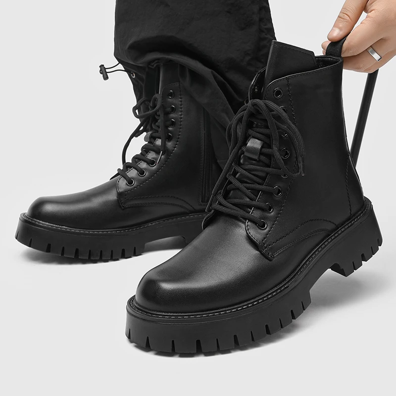 

Men's casual boots Classic minimalist styles for autumn and winter Party or Business office work 38-46 Hot selling outdoor