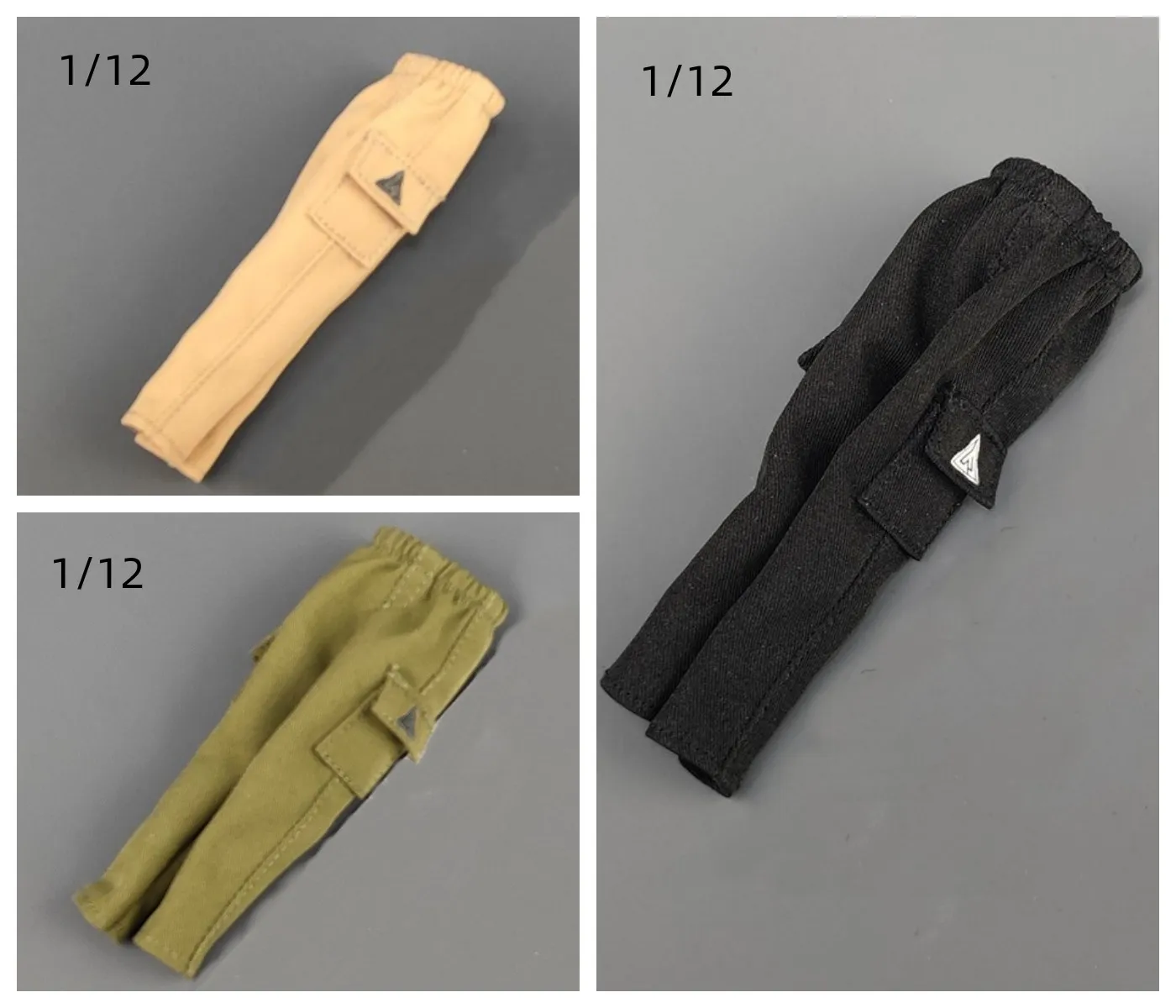 1/12 Ratio Sports Trend Work Pants Female Soldier Clothing Collection 6 Inch Action Doll DIY