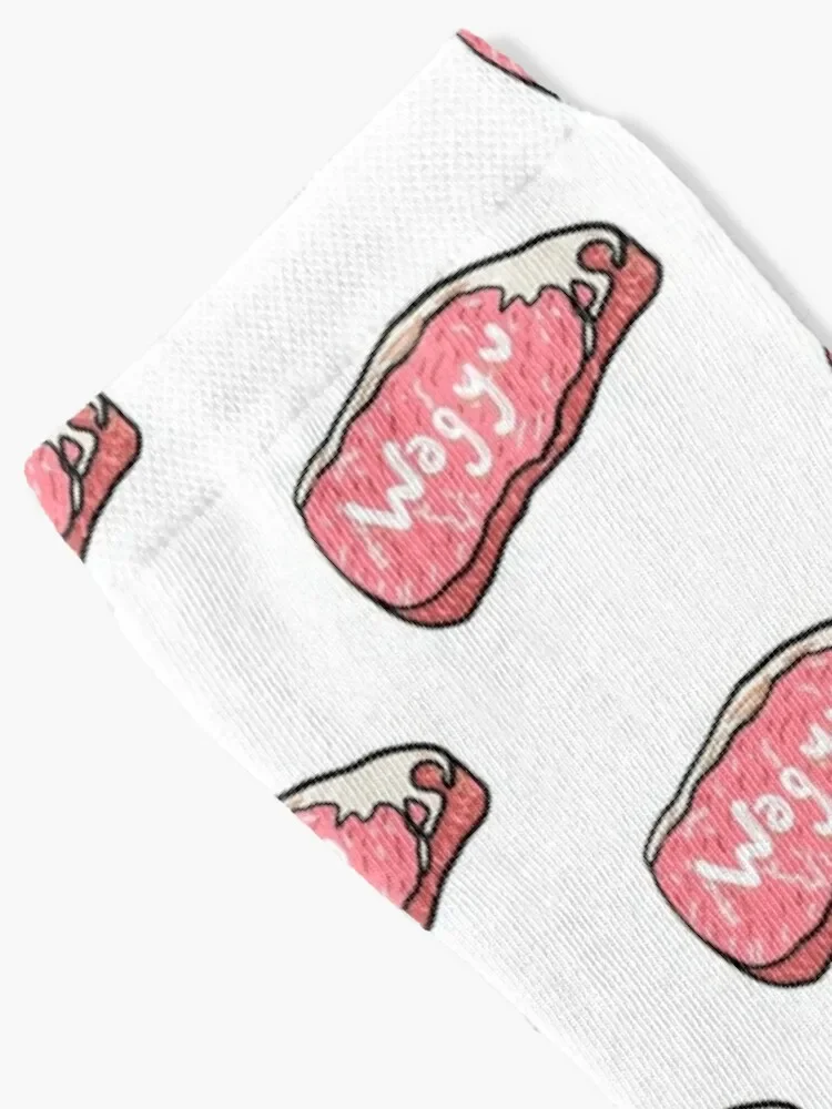 Wagyu Love Socks aesthetic valentine gift ideas Socks Men's Women's