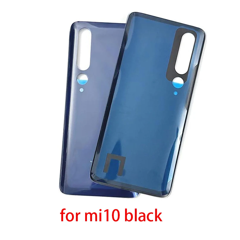 For Mi10Pro 3D Glass For Xiaomi Mi 10 5G Mi10 Mi 10 Pro 5G Battery Back Cover Rear Door Lid Panel Shell Housing Case Replacement