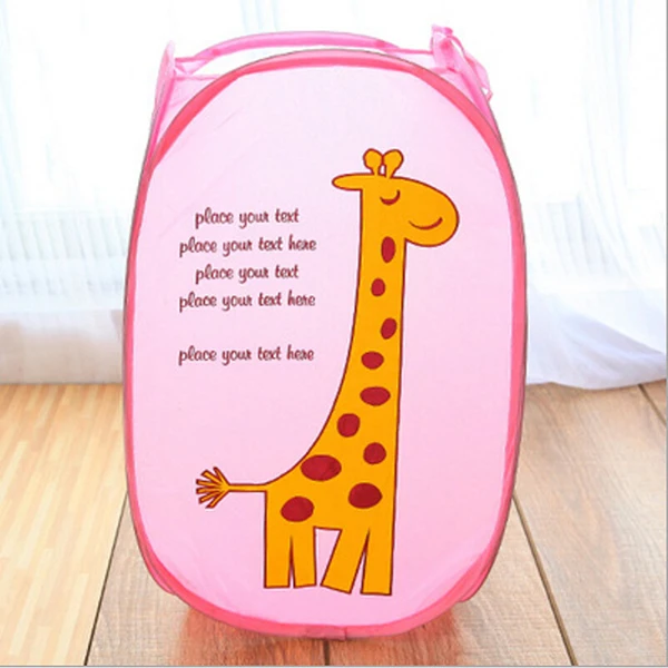 

Laundry Basket Dirty Clothes Cute Collapsable Breathable Kids Folding Collapsible