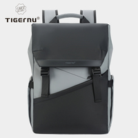 Tigernu New Fashion Men Backpack For 15.6 inch Laptop Street Splashproof Women Backpack  Travel  Female  Male School Backpack