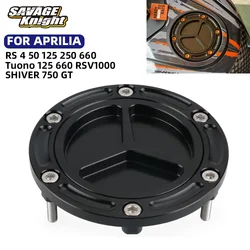 Gas Fuel Tank Cap For Aprilia RS4 50 RS50 RS125 RS250 RS660 RSV 1000 Tuono 125 660 Shiver 750 GT Motorcycle Fuel Cap Accessories