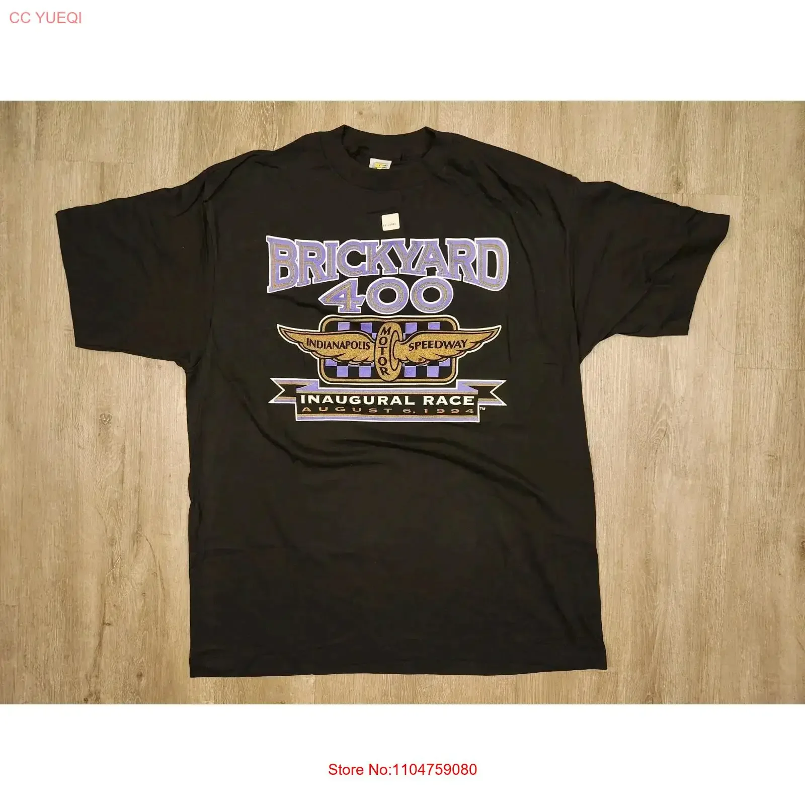 Vintage Brickyard 400 Inaugural Race T Shirt Size 2XL Indianapolis Speedway New vintage Washed streetwear Stylish Breathable